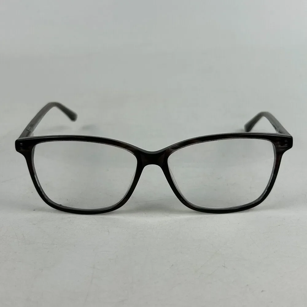 Lenton & Rusby LR5007 Eyeglasses Womens Black Gray Square‎ Frames 54-14-135
